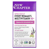 <img alt="New Chapter, One Daily Every Womans Multivitamin 40+, 72 Vegetarian Tablets" title="New Chapter, One Daily Every Womans Multivitamin 40+, 72 Vegetarian Tablets,727783003676"