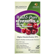 <img alt="Genceutic Naturals, Wild & Pure, Resveratrol+, 60 Vegetarian Capsules" title="Genceutic Naturals, Wild & Pure, Resveratrol+, 60 Vegetarian Capsules,896245001076"
