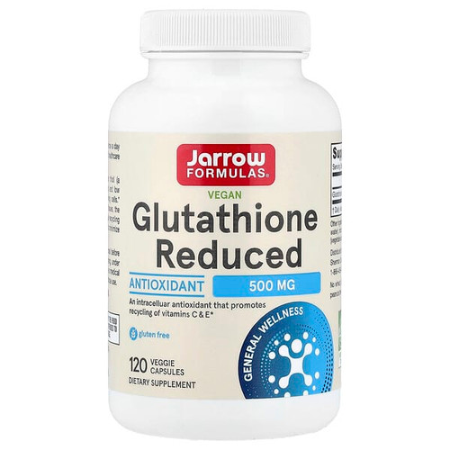 <img alt="Jarrow Formulas, Vegan Glutathione Reduced, 500 mg, 120 Veggie Capsules" title="Jarrow Formulas, Vegan Glutathione Reduced, 500 mg, 120 Veggie Capsules,790011150664"