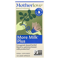 <img alt="Motherlove, Breastfeeding, More Milk Plus, 120 Liquid Capsules" title="Motherlove, Breastfeeding, More Milk Plus, 120 Liquid Capsules,759160510026"