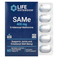 <img alt="Life Extension, SAMe S-Adenosyl-Methionine, 400 mg, 60 Enteric Coated Vegetarian Tablets" title="Life Extension, SAMe S-Adenosyl-Methionine, 400 mg, 60 Enteric Coated Vegetarian Tablets,737870217466"
