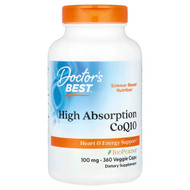 <img alt="Doctors Best, High Absorption CoQ10 , 100 mg, 360 Veggie Caps" title="Doctors Best, High Absorption CoQ10 , 100 mg, 360 Veggie Caps,753950004054"