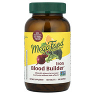 <img alt="MegaFood, Iron Blood Builder, 180 Tablets" title="MegaFood, Iron Blood Builder, 180 Tablets,051494101186"