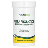 <img alt="NaturesPlus, Ultra Probiotics, 40 Billion, 60 Capsules" title="NaturesPlus, Ultra Probiotics, 40 Billion, 60 Capsules,097467043855"