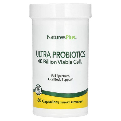 <img alt="NaturesPlus, Ultra Probiotics, 40 Billion, 60 Capsules" title="NaturesPlus, Ultra Probiotics, 40 Billion, 60 Capsules,097467043855"