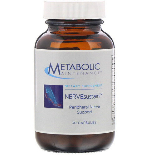 <img alt="Metabolic Maintenance, NERVEsustain, 30 Capsules" title="Metabolic Maintenance, NERVEsustain, 30 Capsules,838287005254"