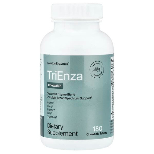 <img alt="Houston Enzymes, TriEnza Chewable, 180 Chewable Tablets" title="Houston Enzymes, TriEnza Chewable, 180 Chewable Tablets,898631000304"