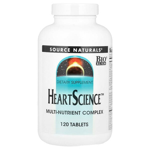 <img alt="Source Naturals, HeartScience, Multi-Nutrient Complex, 120 Tablets" title="Source Naturals, HeartScience, Multi-Nutrient Complex, 120 Tablets,021078003410"