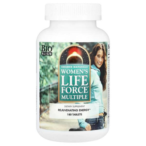 <img alt="Source Naturals, Womens Life Force Multiple, 180 Tablets" title="Source Naturals, Womens Life Force Multiple, 180 Tablets,021078019176"