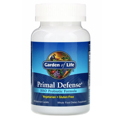 <img alt="Garden of Life, Primal Defense, HSO Probiotic Formula, 90 Vegetarian Caplets" title="Garden of Life, Primal Defense, HSO Probiotic Formula, 90 Vegetarian Caplets,658010111119"
