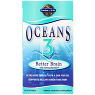 <img alt="Garden of Life, Oceans 3, Better Brain with OmegaXanthin, 90 Softgels" title="Garden of Life, Oceans 3, Better Brain with OmegaXanthin, 90 Softgels,658010113830"