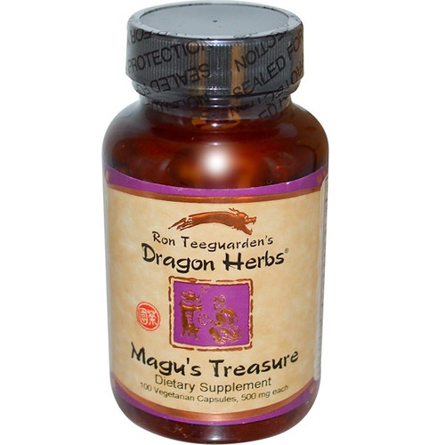 <img alt="Dragon Herbs, Magus Treasure, 500 mg, 100 Veggie Caps" title="Dragon Herbs, Magus Treasure, 500 mg, 100 Veggie Caps,679372001122"