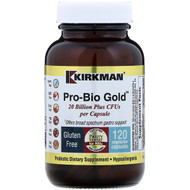 <img alt="Kirkman Labs, Pro-Bio Gold, Hypoallergenic, 20 Billion Plus CFUs, 120 Vegetarian Capsules (Ice)" title="Kirkman Labs, Pro-Bio Gold, Hypoallergenic, 20 Billion Plus CFUs, 120 Vegetarian Capsules (Ice),812325021734"