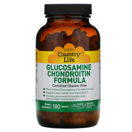 <img alt="Country Life, Glucosamine Chondroitin Formula, 180 Capsules" title="Country Life, Glucosamine Chondroitin Formula, 180 Capsules,015794017110"