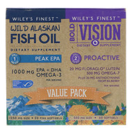 <img alt="Wileys Finest, Bold Vision, Proactive & Wild Alaskan Fish Oil, Peak EPA, Value Pack, 550 mg & 1250 mg, 60 Softgels & 30 Softgels" title="Wileys Finest, Bold Vision, Proactive & Wild Alaskan Fish Oil, Peak EPA, Value Pack, 550 mg & 1250 mg, 60 Softgels & 30 Softgels,857188004425"