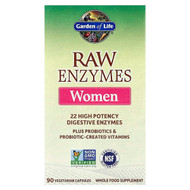 <img alt="Garden of Life, RAW Enzymes, Women, 90 Vegetarian Capsules" title="Garden of Life, RAW Enzymes, Women, 90 Vegetarian Capsules,658010115636"