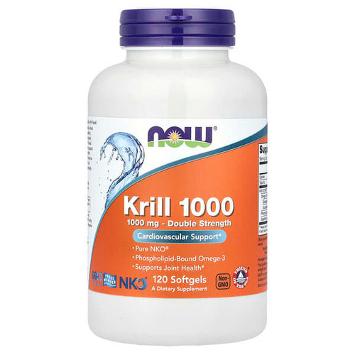 <img alt="NOW Foods, Krill 1000, 120 Softgels" title="NOW Foods, Krill 1000, 120 Softgels,733739016294"