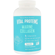 <img alt="Vital Proteins, Marine Collagen, Wild Caught, 450 mg, 360 Capsules" title="Vital Proteins, Marine Collagen, Wild Caught, 450 mg, 360 Capsules,850232005645"