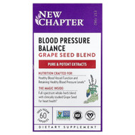<img alt="New Chapter, Blood Pressure Balance, Grape Seed Blend, 60 Vegan Capsules" title="New Chapter, Blood Pressure Balance, Grape Seed Blend, 60 Vegan Capsules,727783004093"