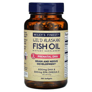 <img alt="Wileys Finest, Wild Alaskan Fish Oil, Prenatal DHA, 180 Softgels" title="Wileys Finest, Wild Alaskan Fish Oil, Prenatal DHA, 180 Softgels,857188004029"