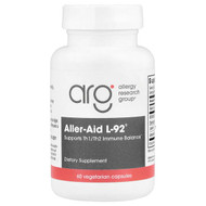 <img alt="Allergy Research Group, Aller-Aid L-92 , 60 Vegetarian Capsules" title="Allergy Research Group, Aller-Aid L-92 , 60 Vegetarian Capsules,713947769106"