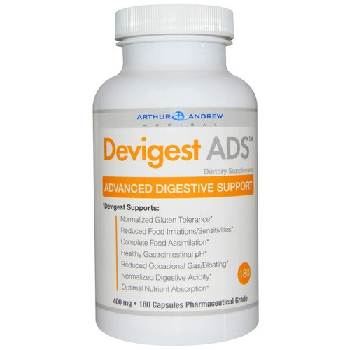 <img alt="Arthur Andrew Medical, Devigest ADS, Advanced Digestive Support, 400 mg, 180 Capsules" title="Arthur Andrew Medical, Devigest ADS, Advanced Digestive Support, 400 mg, 180 Capsules,855571001280"