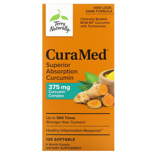 <img alt="Terry Naturally, CuraMed, Superior Absorption Curcumin, 375 mg, 120 Softgels" title="Terry Naturally, CuraMed, Superior Absorption Curcumin, 375 mg, 120 Softgels,367703402020"