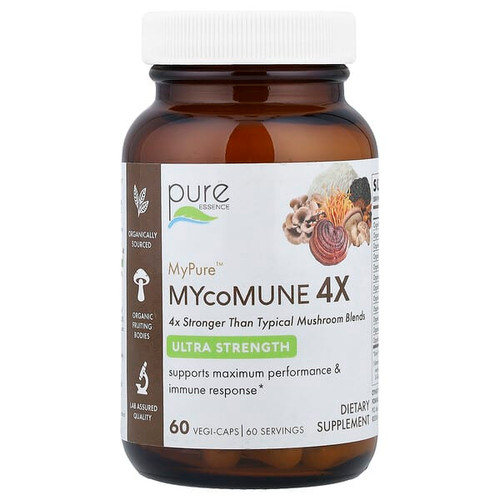 <img alt="Pure Essence, MyPure MYcoMune 4X, 60 Vegi-Caps" title="Pure Essence, MyPure MYcoMune 4X, 60 Vegi-Caps,659670923029"