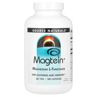<img alt="Source Naturals, Magtein, Magnesium L-Threonate, 180 Capsules" title="Source Naturals, Magtein, Magnesium L-Threonate, 180 Capsules,021078024866"