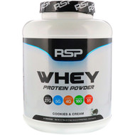 <img alt="RSP Nutrition, Whey Protein Powder, Cookies and Cream, 4.7 lbs (2.14 kg)" title="RSP Nutrition, Whey Protein Powder, Cookies and Cream, 4.7 lbs (2.14 kg),858491007158"