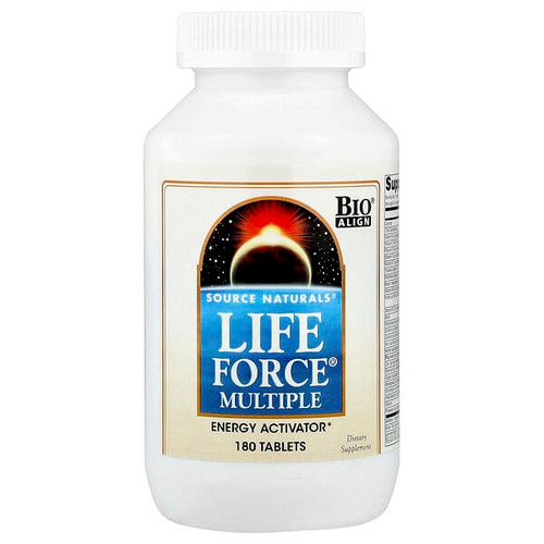 <img alt="Source Naturals, Life Force Multiple, 180 Tablets" title="Source Naturals, Life Force Multiple, 180 Tablets,021078000433"