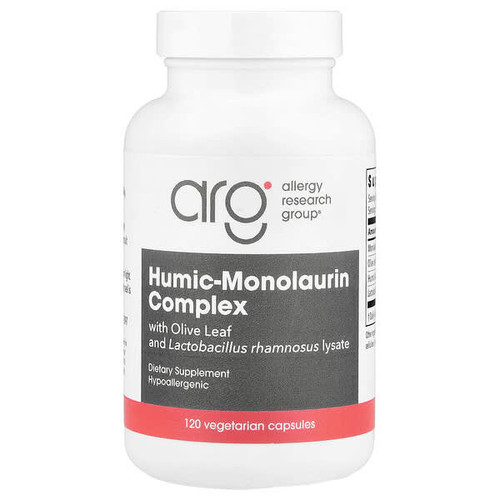 <img alt="Allergy Research Group, Humic-Monolaurin Complex, 120 Vegetarian Capsules" title="Allergy Research Group, Humic-Monolaurin Complex, 120 Vegetarian Capsules,713947767201"