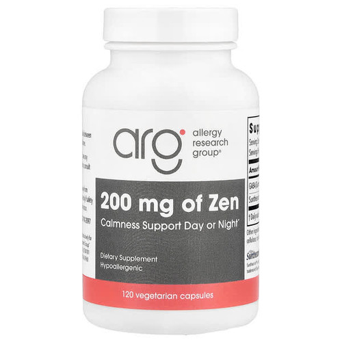 <img alt="Allergy Research Group, Zen, 120 Vegetarian Capsules" title="Allergy Research Group, Zen, 120 Vegetarian Capsules,713947766501"