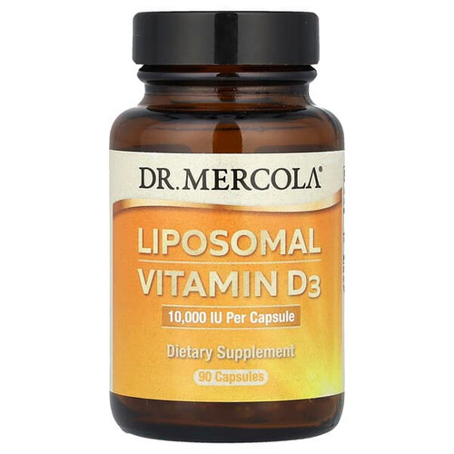 <img alt="Dr. Mercola, Liposomal Vitamin D3 , 250 mcg (10,000 IU), 90 Capsules" title="Dr. Mercola, Liposomal Vitamin D3 , 250 mcg (10,000 IU), 90 Capsules,810487032018"
