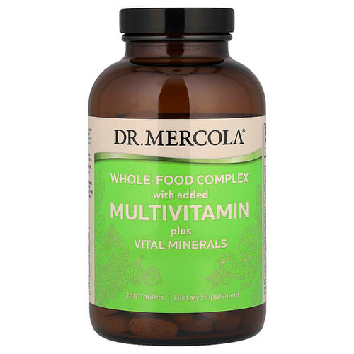 <img alt="Dr. Mercola, Whole-Food Complex With Added Multivitamin Plus Vital Minerals, 240 Tablets" title="Dr. Mercola, Whole-Food Complex With Added Multivitamin Plus Vital Minerals, 240 Tablets,813006010351"