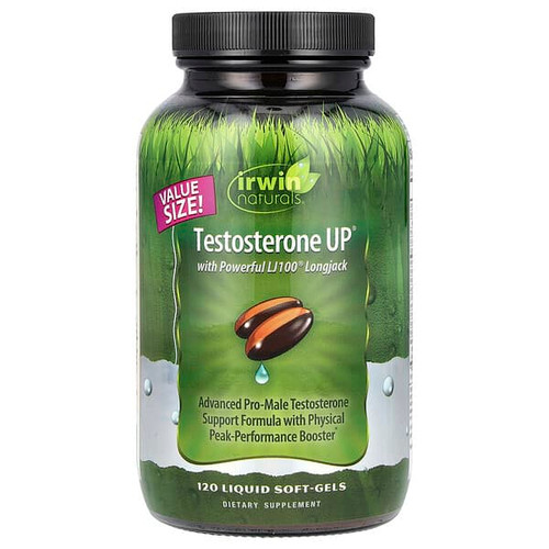 <img alt="Irwin Naturals, Testosterone UP with Powerful LJ100 Longjack, 120 Liquid Soft-Gels" title="Irwin Naturals, Testosterone UP with Powerful LJ100 Longjack, 120 Liquid Soft-Gels,710363585280"