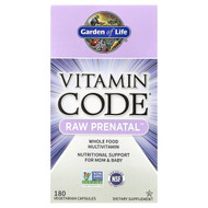 <img alt="Garden of Life, Vitamin Code, RAW Prenatal, 180 Vegetarian Capsules" title="Garden of Life, Vitamin Code, RAW Prenatal, 180 Vegetarian Capsules,658010115902"