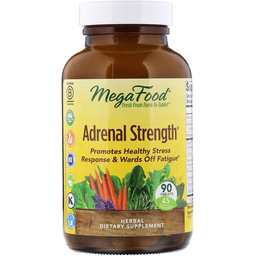 <img alt="MegaFood, Adrenal Strength, 90 Tablets" title="MegaFood, Adrenal Strength, 90 Tablets,051494200230"