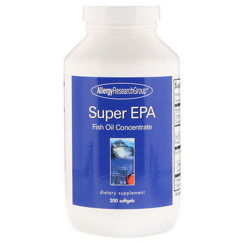 <img alt="Allergy Research Group, Super EPA, Fish Oil Concentrate, 200 Softgels" title="Allergy Research Group, Super EPA, Fish Oil Concentrate, 200 Softgels,713947738706"