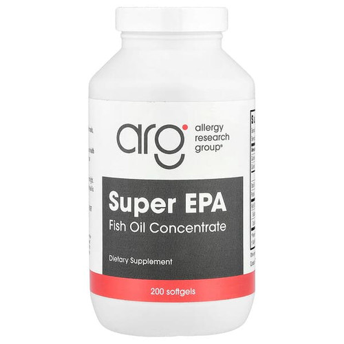 <img alt="Allergy Research Group, Super EPA, Fish Oil Concentrate, 200 Softgels" title="Allergy Research Group, Super EPA, Fish Oil Concentrate, 200 Softgels,713947738706"