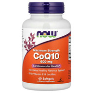<img alt="NOW Foods, CoQ10 With Vitamin E & Lecithin, 60 Softgels" title="NOW Foods, CoQ10 With Vitamin E & Lecithin, 60 Softgels,733739031822"