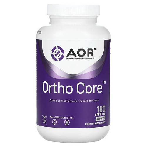 <img alt="Advanced Orthomolecular Research AOR, Ortho Core, 180 Capsules" title="Advanced Orthomolecular Research AOR, Ortho Core, 180 Capsules,624917080216"