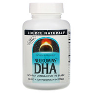 <img alt="Source Naturals, Neuromins DHA, 200 mg, 120 Veggie Softgels" title="Source Naturals, Neuromins DHA, 200 mg, 120 Veggie Softgels,021078006558"