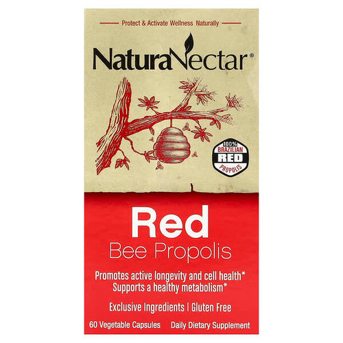 <img alt="NaturaNectar, Red Bee Propolis, 60 Vegetable Capsules" title="NaturaNectar, Red Bee Propolis, 60 Vegetable Capsules,837654326534"