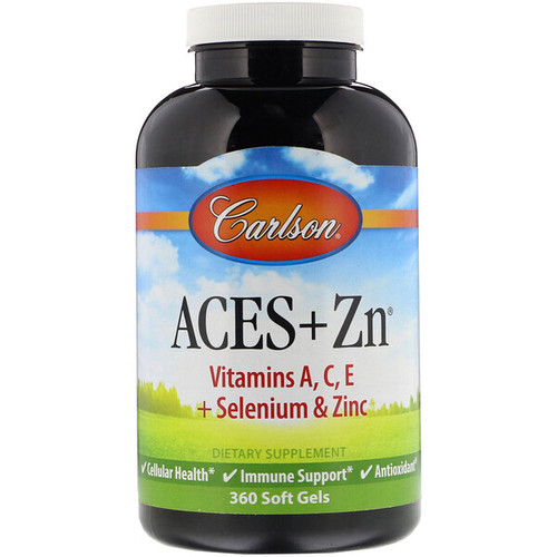 <img alt="Carlson Labs, Aces + Zn, 360 Soft Gels" title="Carlson Labs, Aces + Zn, 360 Soft Gels,088395044243"