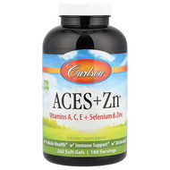 <img alt="Carlson, Aces + Zn, 360 Soft Gels" title="Carlson, Aces + Zn, 360 Soft Gels,088395044243"