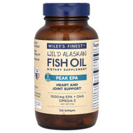 <img alt="Wileys Finest, Wild Alaskan Fish Oil, Peak EPA, 120 Softgels" title="Wileys Finest, Wild Alaskan Fish Oil, Peak EPA, 120 Softgels,857188004203"