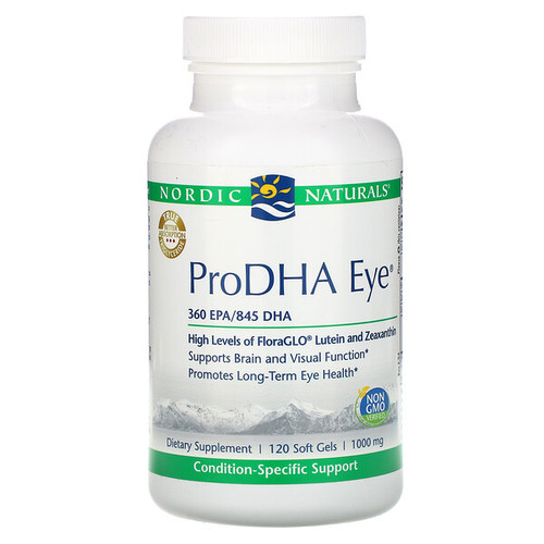 <img alt="Nordic Naturals, ProDHA Eye, 1,000 mg, 120 Softgels" title="Nordic Naturals, ProDHA Eye, 1,000 mg, 120 Softgels,768990500978"