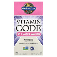 <img alt="Garden of Life, Vitamin Code, Whole Food Multivitamin for Women, 50 +, 240 Vegetarian Capsules" title="Garden of Life, Vitamin Code, Whole Food Multivitamin for Women, 50 +, 240 Vegetarian Capsules,658010114189"