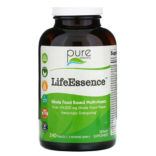 <img alt="Pure Essence, LifeEssence, Multivitamin & Mineral, 240 Tablets" title="Pure Essence, LifeEssence, Multivitamin & Mineral, 240 Tablets,659670010088"